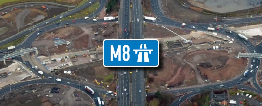 JFC Civils – M8 Motorway Scotland