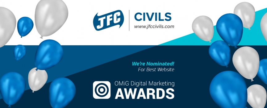 JFC Civils –  Finalist in the OMIG Digital Marketing Awards 